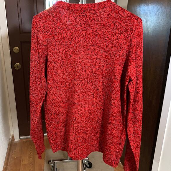 Karen Scott Christmas Holiday Sweater Reindeer Santa Size M - Picture 2 of 11